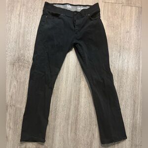 Lee Slim Straight Pants Black